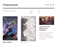 Tablet Screenshot of freemancer.com